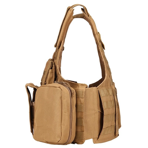 Professional Tactical Vest Modular MOLLE System Outdoor CS Training Protective Vest 800D Polyester Hunting Combat Gear