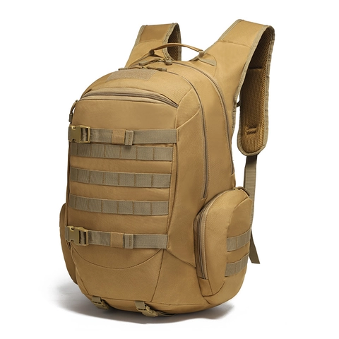 Sac à Dos Tactique Imperméable d'Extérieur pour Hommes Grande Capacité Randonnée Alpinisme Voyage Sac de Sport Camouflage Durable