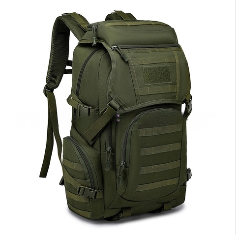 Mochila Táctica al Aire Libre de Gran Capacidad de Tela Oxford Impermeable Camuflaje para Senderismo Deporte Hombre Mujer