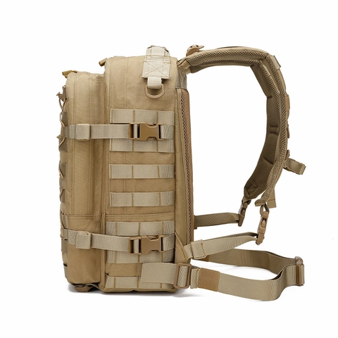 Mochila Táctica Impermeable Hombre Mujer Deportes al Aire Libre Senderismo Gran Capacidad Tela Oxford Sistema Molle Viaje