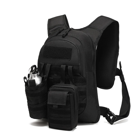 Mochila Táctica Impermeable Tela Oxford 800D Sistema MOLLE Bolsa de Senderismo Mochila de Camping para Deportes al Aire Libre Con Portabotellas Bolsa de Accesorios Hombre Mujer