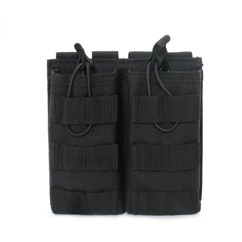 Custodia Tattica Doppia per Caricatore M4 in Nylon Sistema Molle Borsa Accessori per Caccia all'Aperto Equipaggiamento Militare
