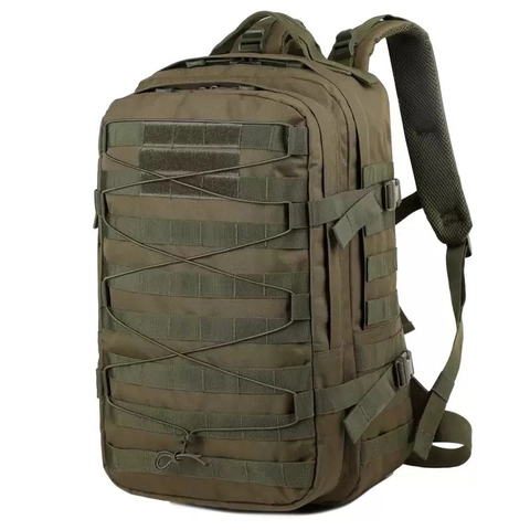 Mochila Táctica Gran Capacidad Aire Libre Senderismo Camping Bolsa Hidrófuga Sistema Molle Viajes Casuales Mochila Commuter