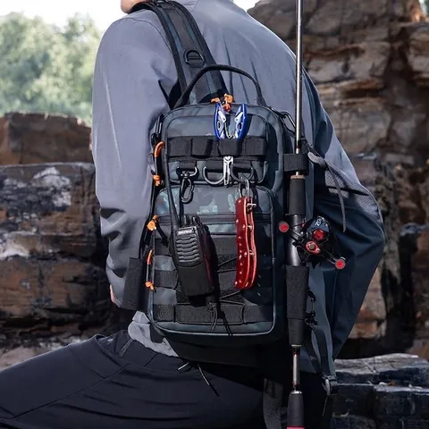 Zaino Tattico da Esterno Mimetico Sistema MOLLE Resistente all'Acqua Grande Capacità Viaggio Escursionismo Zaino per Uomo Donna Zaino