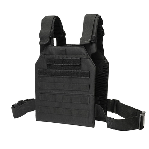 Adjustable Tactical Vest Plate Carrier For Men 800D Nylon Waterproof Molle System Training Gear For Outdoor Sports Games