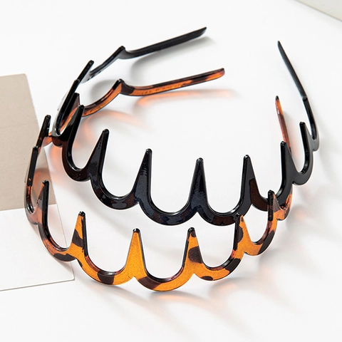 Antislip Golf Hoofdband Voor Dames Heren Polycarbonaat Materiaal Schildpad Zwart Haarband Voor Gezicht Wassen Accessoires