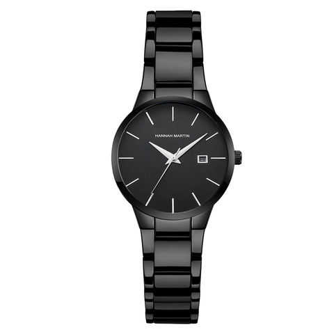 Women's Business Quartz Watch Waterproof Stainless Steel Strap Minimalist Calendar Analog Wristwatch Ladies Fashion Timepiece
