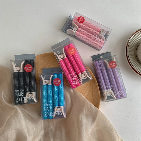 Selbsthaftende Haarwurzel Volumen Clips Kunststoff Nylon Pony Styling Tool Natürliches Haarstyling Für Damen