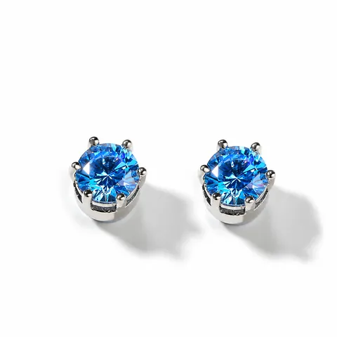 Hip Hop Brass Rhinestone Magnetic Stud Earrings No Piercing For Men Women Square Cross Snowflake Shape Fashion Jewelry