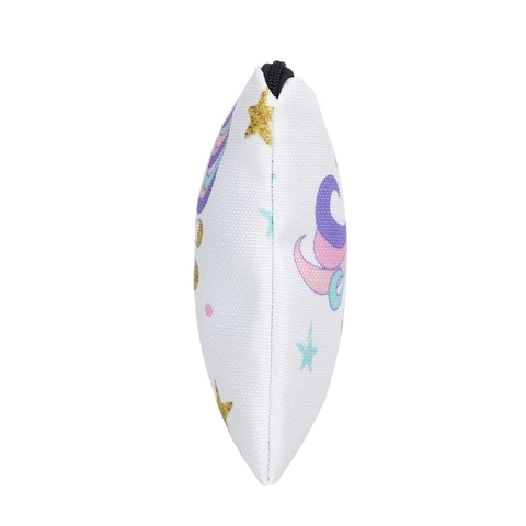 Eenhoorn Bedrukte Make Up Tas Van Polyester Voor Dames Multifunctionele Reisetui Magische Sterren Pennenzak