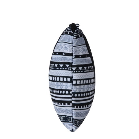 Ethno Geometrischer Druck Kosmetiktasche Für Damen Tragbare Reise Kulturtasche Aus Langlebigem Polyester Handgehaltener Organizer