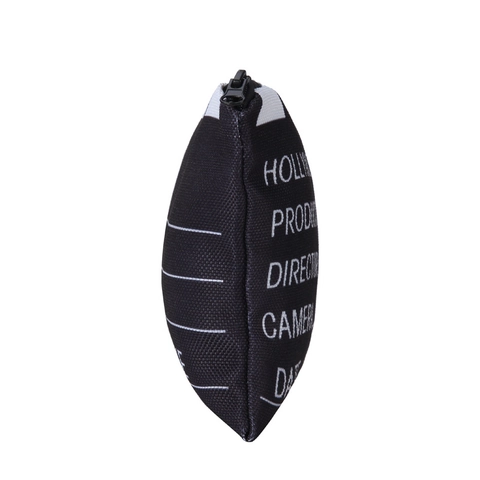 Kreativ Film Klappe Bedruckt Kosmetiktasche Polyester Tragbare Make-up Aufbewahrungstasche Reise Waschbeutel Reißverschluss Organizer