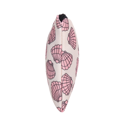 Damen Süße Bedruckte Meerjungfrau Muschel Kulturtasche Polyester Multifunktionale Reise Kosmetik Aufbewahrungstasche Clutch