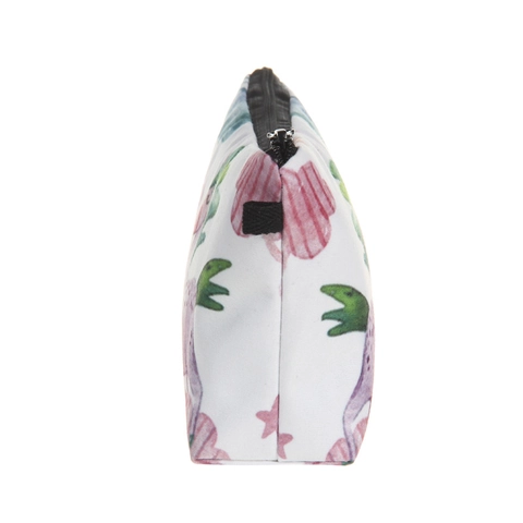 Fantasie Eenhoorn Print Polyester Make-uptas Draagbare Reistoiletzak Organizer Cosmetische Pouch Ritssluiting Voor Dames Meisjes