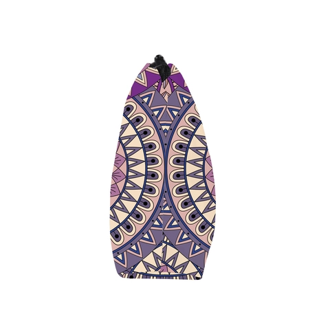 Bolsa de Aseo Impermeable Con Estampado de Mandala Portátil de Poliéster Almacenamiento de Maquillaje Viaje Bohemio para Mujer