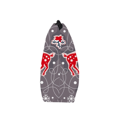Weihnachten Rentier Schneeflocke Druck Kulturtasche Wasserdicht Polyester Reißverschluss Reise Kosmetiktasche Für Damen