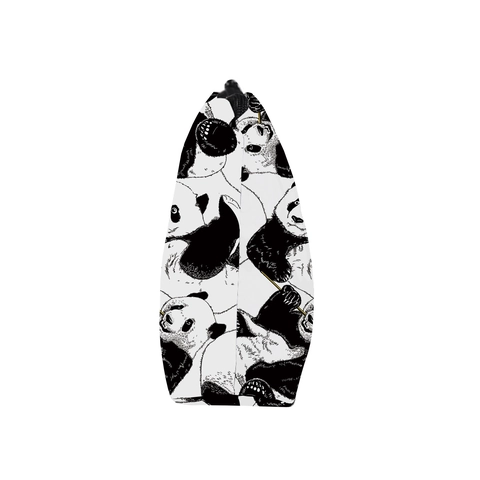 Bolsa de Maquillaje Impermeable para Mujer Portátil Estampado de Panda Viaje Bolsa de Almacenamiento Neceser de Poliéster
