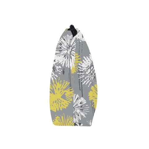 Neceser de Poliéster Impermeable Con Estampado Floral de Diente de León Organizador de Viaje Bolso para Mujer Uso Diario