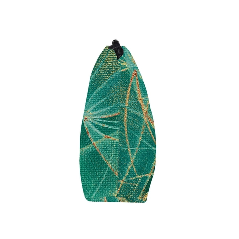 Trousse à Maquillage Imprimé Pissenlit Imperméable Sac de Rangement de Toilette Portable en Polyester pour Voyage Femmes