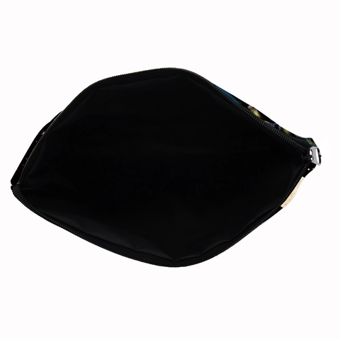 Fantasy Mushroom Snail Pattern Makeup Bag Polyester Travel Toiletry Organizer Large Capacity Portable Zipper Storage Pouch For Women Daily Use