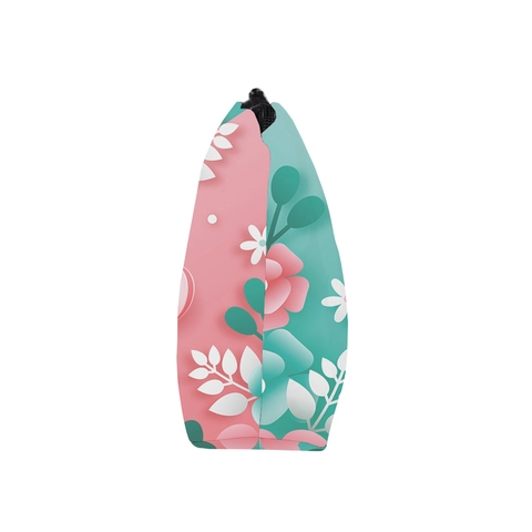 Muttertag Geschenk Kosmetiktasche Wasserdicht Polyester Tragbare Reise Make-up Tasche Kulturbeutel Für Damen Blumenmuster