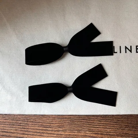 Eleganter Französischer Stil Schwarzer Samt Schleife Haarclip Band Entenschnabelklemme Süßer Haarschmuck Für Damen Alltag Party