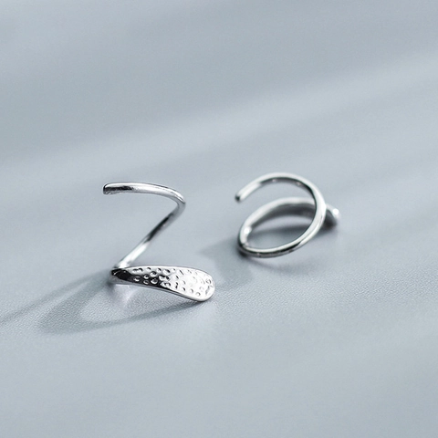 Pendientes de Botón de Cobre en Espiral Geométricos Minimalistas para Mujer Joyería de Moda Elegante Estilo Coreano Regalo