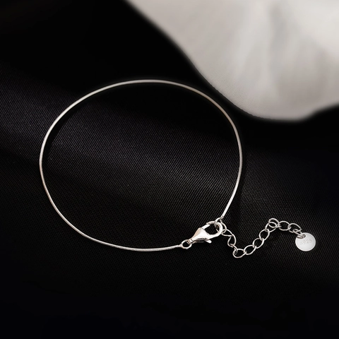 Minimalistisches Damen Schlangenknochen Armband Hochwertiges Kupfer Weißgold Vergoldet Elegantes Verstellbares Gliederketten Armband Täglicher Schmuck