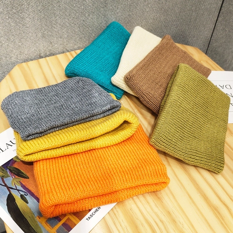 Fascia per Capelli in Maglia Semplice da Donna Bordo Largo Elastico Sportivo Scaldaorecchie Invernale Accessori Quotidiani