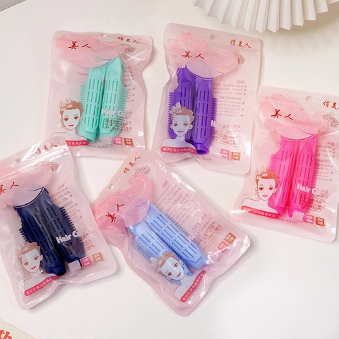 Korean Style Hair Root Volumizing Clip Plastic Mesh DIY Hair Curler Fluffy Natural Hair Styling Tool For Women Daily Gift