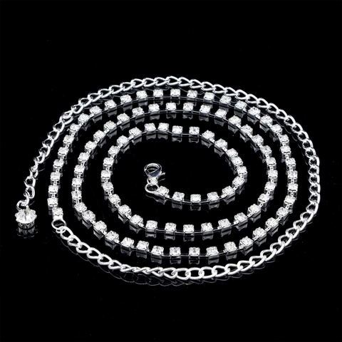 Sexy Bikini Rhinestone Waist Chain Alloy Metal Claw Body Chain Adjustable Sparkling Crystal Belly Belt For Women Party Beach Jewelry