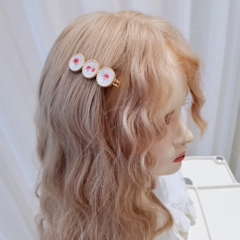 Französische Retro Rose Blume Haarklammer Für Damen Elegante Legierung Gold Wellenrand Seitenklammer Vintage Haar Accessoires