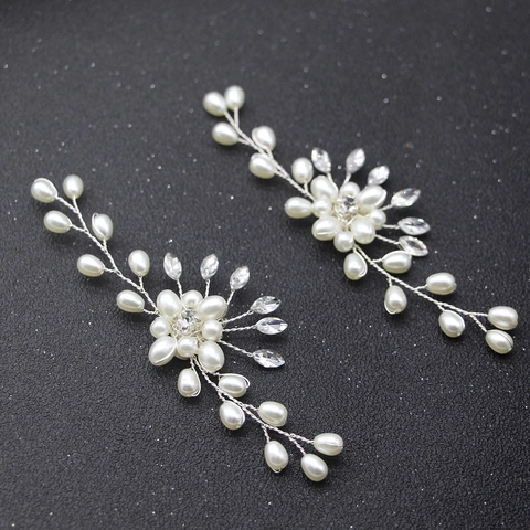 Clip per Scarpe Floreali in Lega Fatti a Mano con Perle Artificiali e Strass per Scarpe da Sposa Eleganti Accessori Decorativi Donna