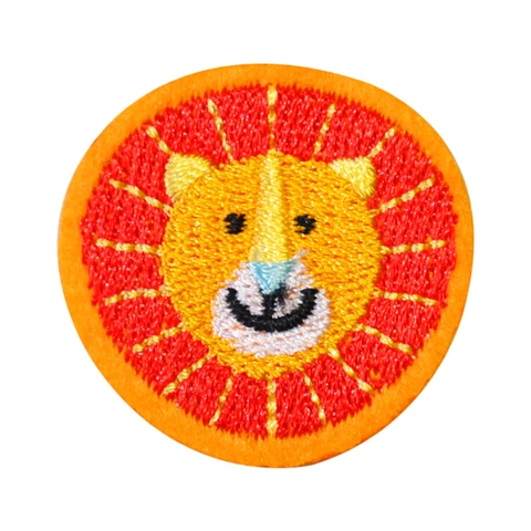 Cartoon Animal Self Adhesive Embroidery Patches Cute Cat Rabbit Giraffe Patches For Clothing DIY Sewing Accessories Embroidered Applique Badges