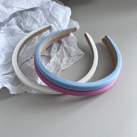 Diadema Minimalista de Tela con Esponja Color Caramelo para Mujeres Niñas Lado Delgado Antideslizante Accesorios de Cabello