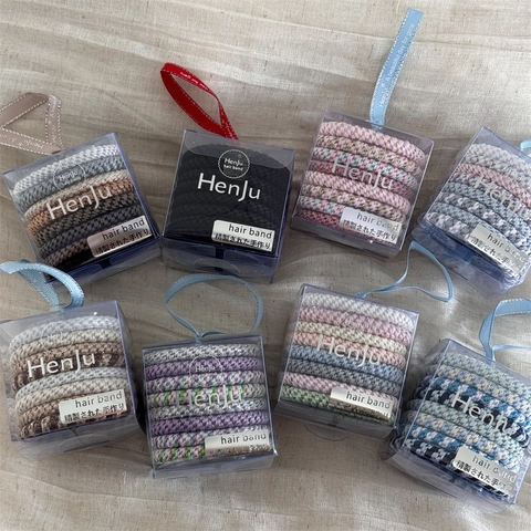 Braided Hair Ties Collection For Women High Elasticity Thickened Ponytail Hair Bands Multi-Color Hair Accessories Everyday