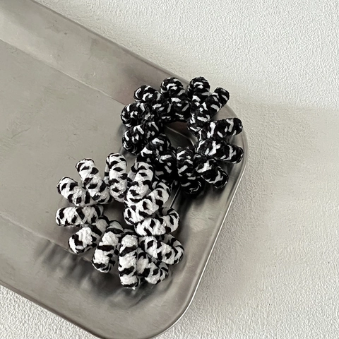 Luipaard Koe Patroon Telefoonkabel Haarelastiekjes Handgemaakte Stof Scrunchies Elastische Naadloze Haarbanden Dames Haaraccessoires