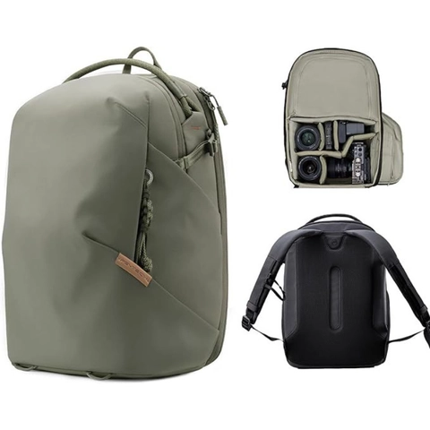 Zaino Professionale per Fotocamera Borsa Fotografica in Oxford Impermeabile Zaino Digitale a Grande Capacità per Viaggi