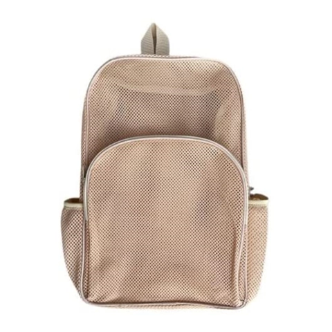 Breathable Mesh Backpack Large Capacity Beach Swim Bag Lightweight Outdoor Hiking Travel Daypack For Men Women