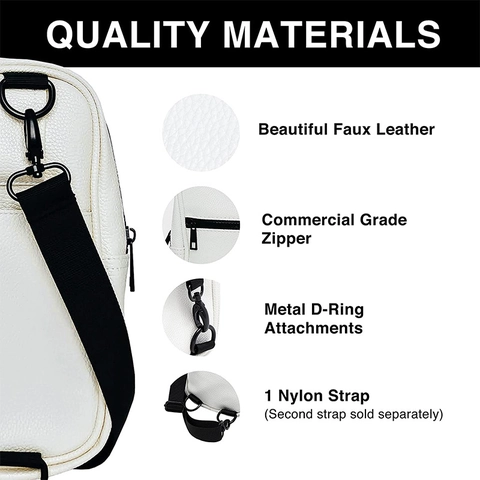 Petit Sac Bandoulière Femme Sac de Poitrine Polyvalent Avec Sangle Réglable Motif Galets Sac à Main Quotidien