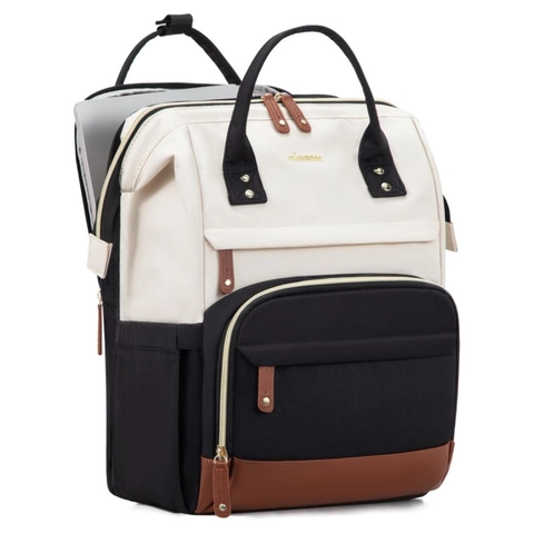 Grand Sac à Dos Ordinateur Portable Business Pour Femme Avec Port USB Tissu Oxford Multi Compartiments École Voyage Daypack