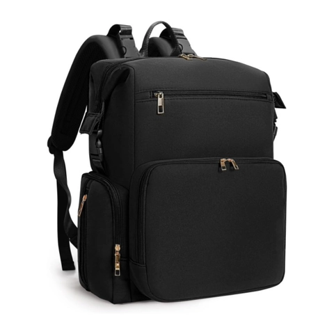 Wasserdichter Nylon Wickelrucksack Für Damen Große Kapazität Taktische Wickeltasche Reisen Pflege Mit Isolierten Taschen