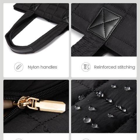 Γυναικεία Kapyto Tote Bag Set Adiavroxi Nylon Tsanta Omou Casual Megalis Khoritikotitas Tsanta KheiroS