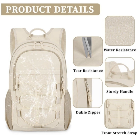 Faltbarer Leichter Wanderrucksack Wasserabweisender Packbarer Reise-Tagesrucksack Für Damen Herren Outdoor Sport Polyester Tasche