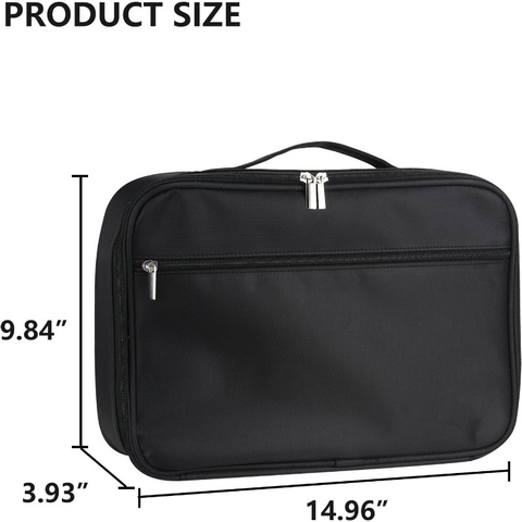 Borsa Porta Spille Smaltate Portatile Grande Capacità Pagine in Feltro Custodia per Collezione di Distintivi Con Pellicola Protettiva