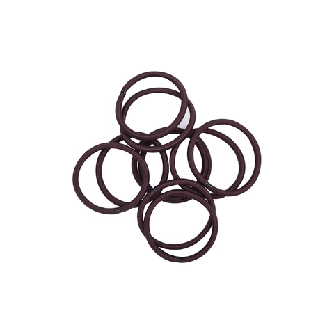 Gomas de Pelo Básicas de Alta Elasticidad para Mujer Multicolor Minimalista Tejido Sin Costuras Banda de Goma Accesorios para el Cabello