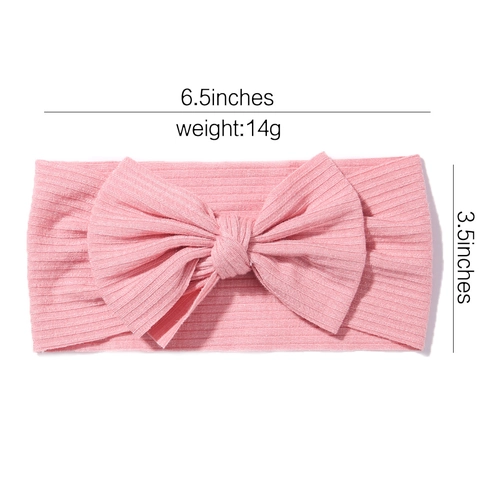 Fasce per Capelli in Nylon a Costine Elastiche per Neonati Morbide e Comode Fasce Elastiche Turbante Largo Avvolgicapo Accessori