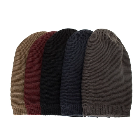 Berretto in Maglia Invernale Caldo Foderato in Pile per Uomo Donna Berretto Elastico Morbido Antivento Tinta Unita Cappello Termico