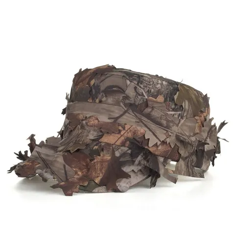 Berretto Piatto Tattico Camouflage Foglie 3D per Uomo Caccia All'aperto Pesca Parasole Stealth Satin Cappello Militare