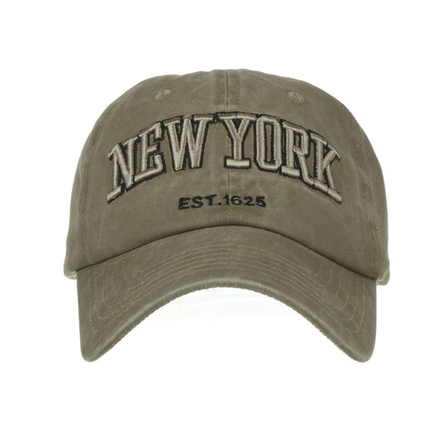 Vintage Gewaschene Baumwolle Baseballkappe New York Stickerei Verstellbarer Sonnenhut Streetwear Casual Dad Hat Herren Damen